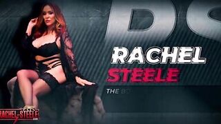 Watch Rachel Steele devour a BBC with her massive tits & mouth in stockings - 1 image