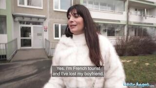 Lola, the French MILF, cheats on her hubby with a hung stranger in public POV - 1 image