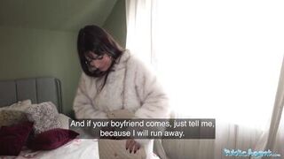 Lola, the French MILF, cheats on her hubby with a hung stranger in public POV - 3 image