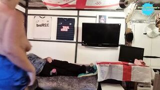 Wife plays topless darts in our local pub