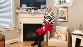 Danielle Dubonnet 65 Year Old MILF Try On #2