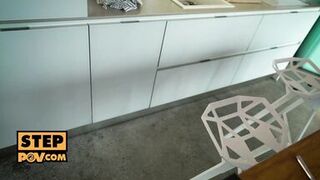 Kinky Step family Shalina Devine, Lana Roy and Lika Star bang your dick