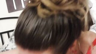 (POV) Real Amateur Milf Sucking and Jerking You Off Until You Explode In Her Hands (Real Hot)