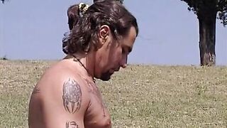 Hot threesome for a shameless milf