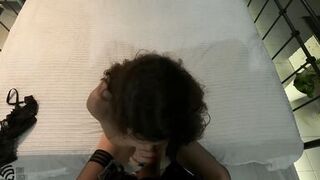 Fucked a prostitute without a condom and finished in her pussy