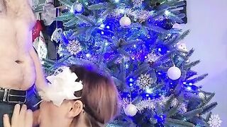 Hubby uses fleshlight while I squeeze his drink from my swollen big tits