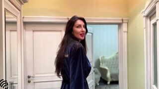 My friend's son cum on my face