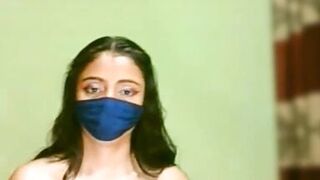Desi hot girl live cam show natural boobs massage