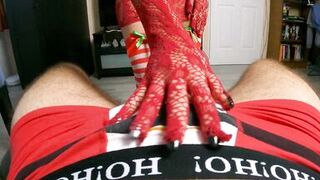 A Blowjob gift from Santa's Big Boobs helper.