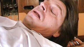 Beautiful wife lets a big stranger's cock fuck her in the ass - 4 image
