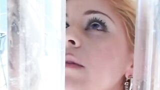 Busty Blonde Gets Her Ass Ripped By A Stud!