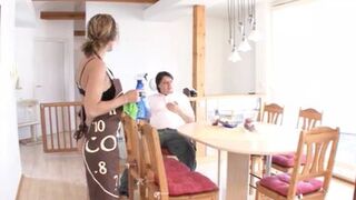 Den dicken Schwanz in die enge Milf Fotze reingerammt, Notgeiles Couple aus Hannover - 1 image