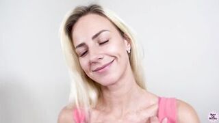 Blonde MILF Nathaly Cherie Gets Plastered In Cum