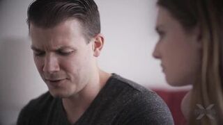 Hot milf mom seduced her stepson in the night