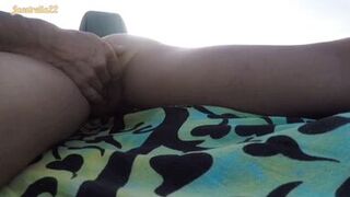 Sex on the beach with a stranger who cums in my mouth, Part II - 4 image