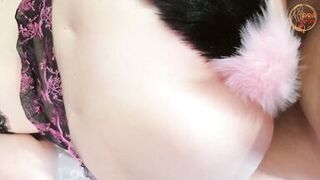 I fuck all the holes of this little sweetie fox who ventured into my bed - 3 image