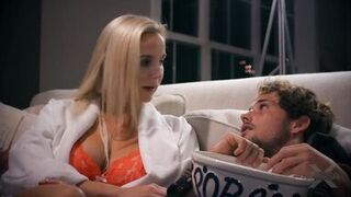 A hot milf mom hardcore fucked by her son's friend