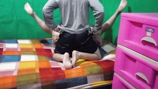 they almost discovered her with the cuckold fucking intense