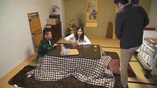 Milf Is Secretly Lusting After A Man That's Not Her Husband Playing With Herself Under The Table - 4