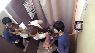 What Happens if You Ask Mature Women in the Fitting Room to Hem Up Your Pants After you Take Your Dick Out -3