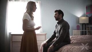 Horny sexy stepmom seduced stepson to fuck her hard - 4 image