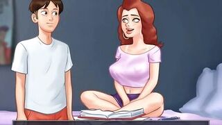 Summertime Saga Cap 78 - Fucking My Girlfriend's Friend While She Watches Us And Masturbates