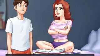 Summertime Saga Cap 78 - Fucking My Girlfriend's Friend While She Watches Us And Masturbates