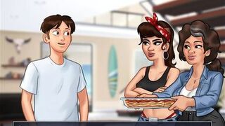 Summertime Saga Cap 80 - Fucking The Mature MILF From The Maid - 1 image