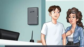 Summertime Saga Cap 79 - The Hospital Receptionist Gives Me A Blowjob