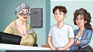 Summertime Saga Cap 79 - The Hospital Receptionist Gives Me A Blowjob