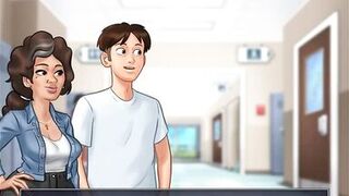 Summertime Saga Cap 79 - The Hospital Receptionist Gives Me A Blowjob