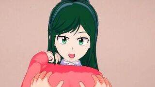 Fucking Deku's Mom Inko Midoriya Until Creampie - My Hero Academia Anime Hentai 3d Uncensored