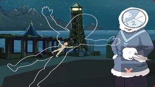 4 Elements Trainer Book 4 Love Part 7 - a Busty lesbian blowjob