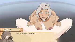 4 Elements Trainer Book 4 Love Part 7 - a Busty lesbian blowjob