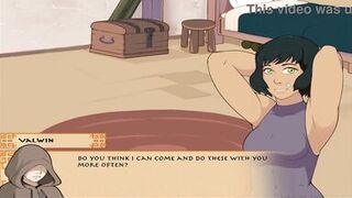 4 Elements Trainer Book 4 Love Part 7 - a Busty lesbian blowjob