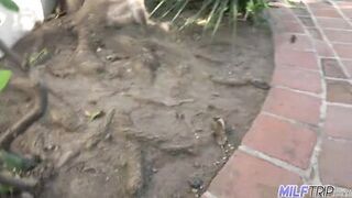 MilfTrip Back Alley Cape Cod MILF Charlie Daniels Invites Big Dick Back To Her House - 2 image