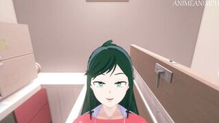 MY HERO ACADEMIA DEKU MOM INKO MIDORIYA HENTAI 3D UNCENSORED