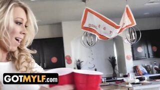 GotMylf - Big Titted Milf Katie Morgan Cheats On Her Husband And Rides Big Cock On The Kitchen Floor