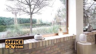 POV - Your horny slut wife Tiffany Rousso fucks two dicks in POV