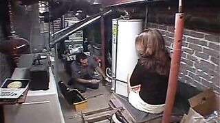 Plumber Fucks Cute Chubby Housewife - 3 image