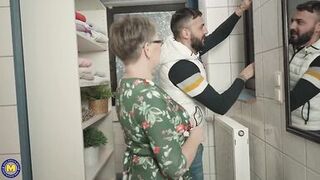 OldCunts - Mature mothers take inexperienced cocks in their hungry - 9 image