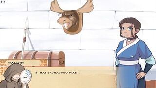 4 Elements Trainer Book 1 Slav Part 1 - Katara the cock lover