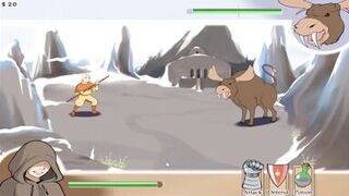 4 Elements Trainer Book 1 Slav Part 1 - Katara the cock lover