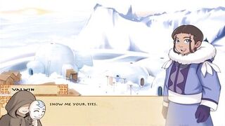 4 Elements Trainer Book 1 Slav Part 1 - Katara the cock lover