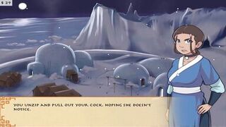 4 Elements Trainer Book 1 Slav Part 1 - Katara the cock lover