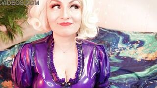 read a book with me... ASMR sounding - latex MILF - 12 image