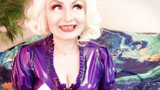 read a book with me... ASMR sounding - latex MILF - 3 image
