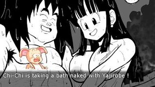 Kamesutra DBZ Erogame 75 Bathing with her Husband's Friend