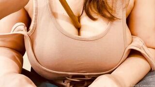 Jealous Big Tits Milf Step Mom Makes Her Married Stepson Big Dick Cum Inside Her After Titfuck Pov - 4 image