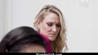 Hot Stepmoms Punish and Swap Their Stepsons to Teach Discipline - Charley Hart, Crystal Rush - MomSwitch